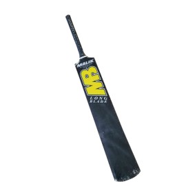 MALIK MB Malik Tape & Tennis Ball Cricket Bat "Long Blade" Extra light weight - Yellow