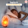 UNITY SALT Himalayan Salt Lamp - Warm, Soothing Glow for