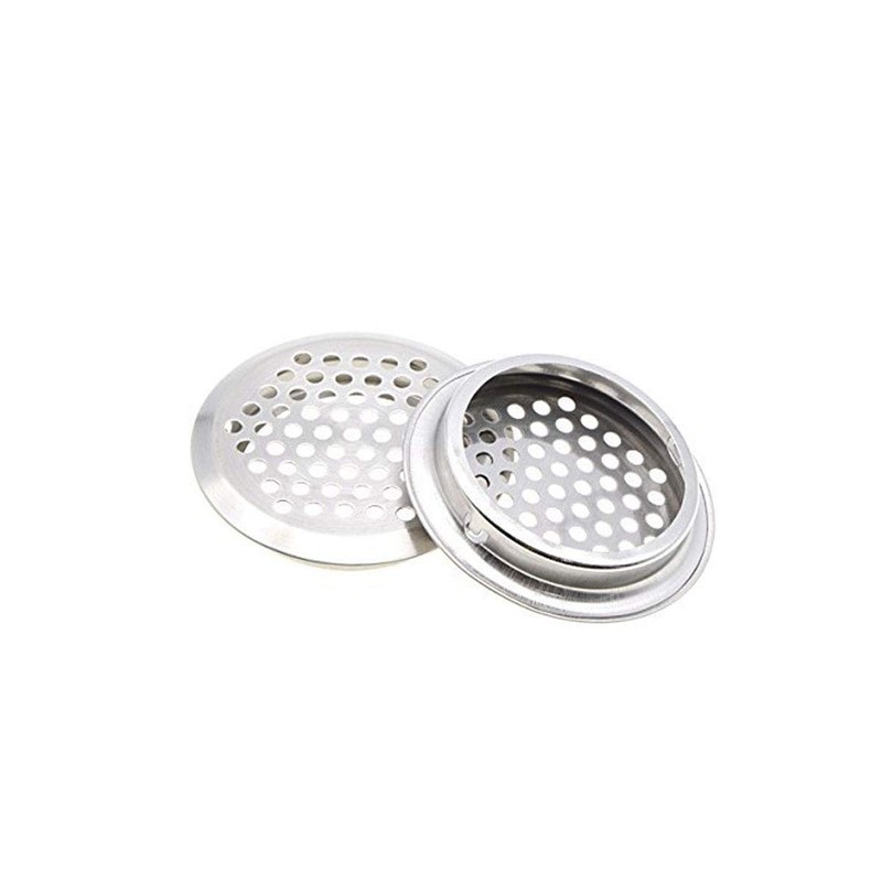 COMOK 20Pcs Air Vents 53mm/2inch Circular Soffit Vent Stainless Steel