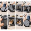 Portable Dog Travel Crate for Small Pets – Foldable Pop-Up