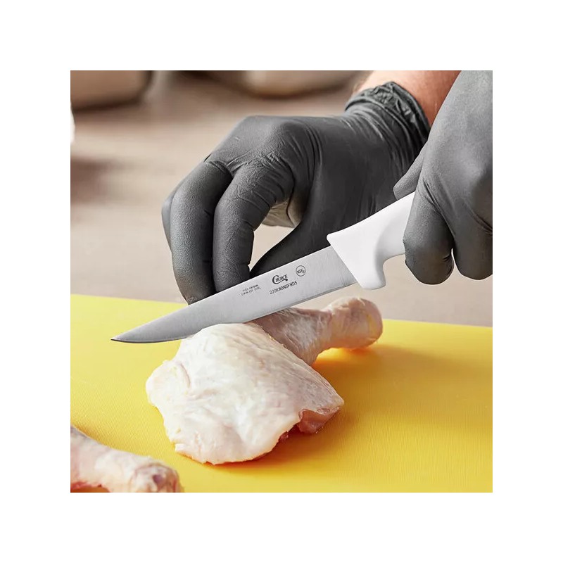 Choice 5" White Boning Knife, NSF Listed, Dishwasher Safe (select