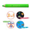 STAEDTLER 140 C4P1 Noris Junior 3-in-1 Colouring Pencils for Toddlers