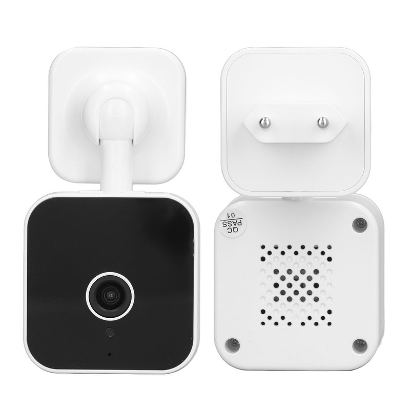 WIFI Home Security Camera ABS Clock Wall Plug in Camera