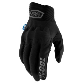 100% Cognito Smart Shock Gloves 5714-0005-05 Md Black