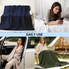 100% Egyptian Cotton Waffle Weave Blanket Full Size for Bed,