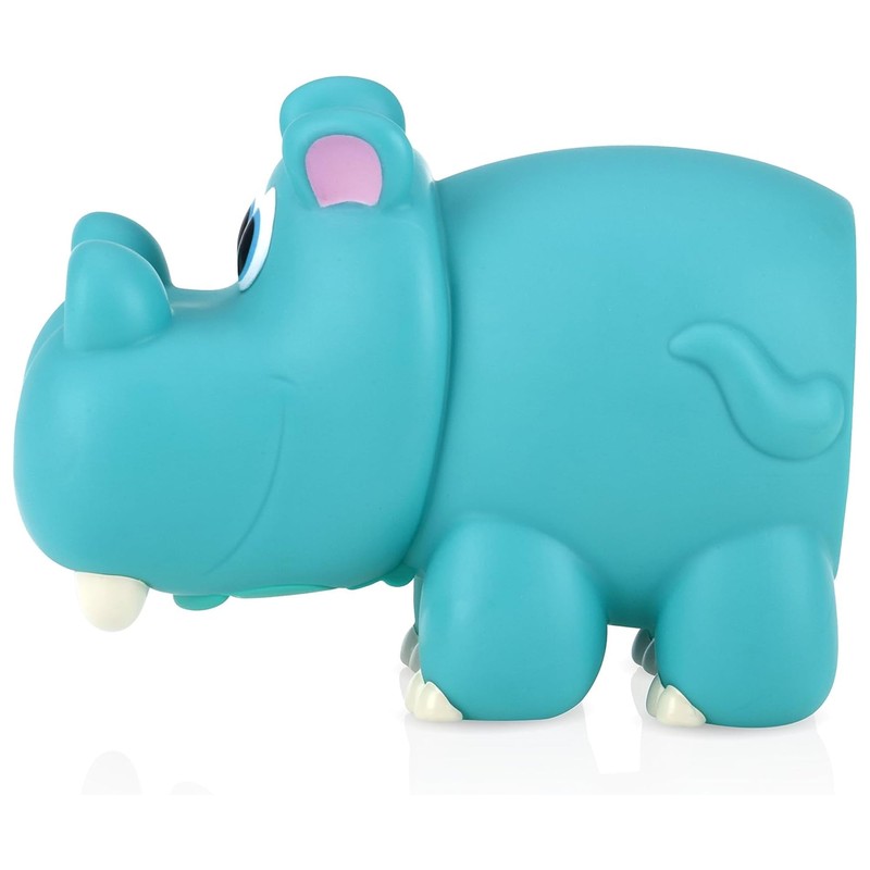 Nuby Hippo Water Spout Cover, Aqua (OPENING DIAMETER: 2.25 INCHES)