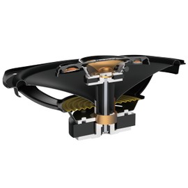 PIONEER A-Series Plus TS-A6971F 6” x 9” 4-Way Speakers (Pair) – 600W Max, Balanced Sound + Smooth Treble, Enhanced Bass, Ideal Factory Upgrade, Installation Adaptors Included