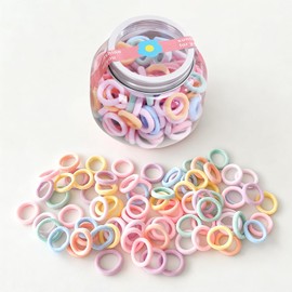 140 Piezas Mini colores diademas para cabello mujer, ligas para cabello, ligas para cabello niña, Lazos del Pelo para Niños y Bebés