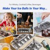2 Pcak 18-Slot Ice Cube Trays Stainless Steel - Professional