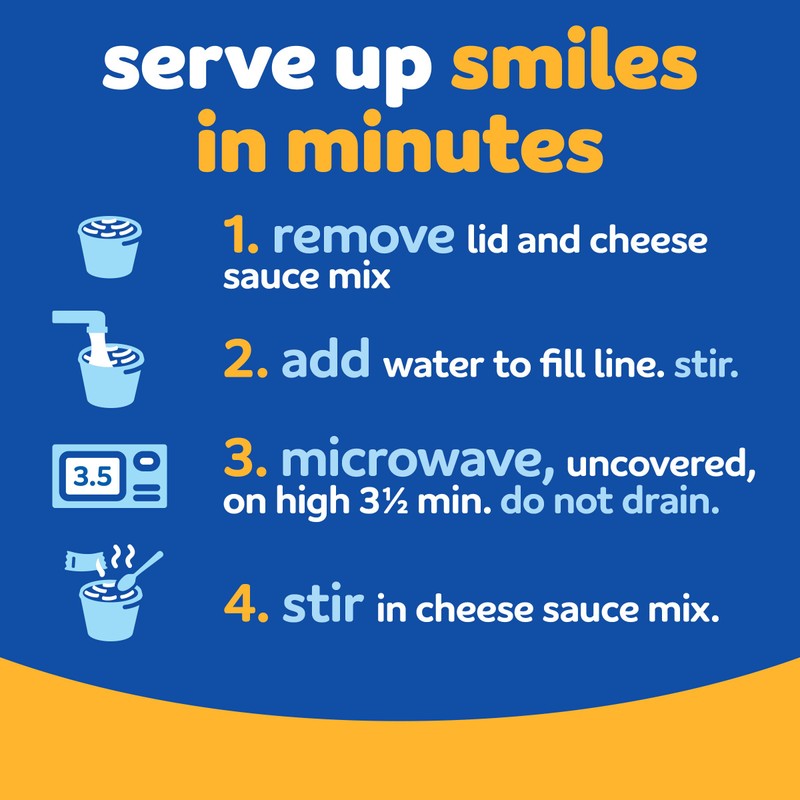 Kraft Mac and Cheese, 4 Cups, for Easy Dinner or