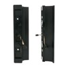 Easy Fix Hardware Patio Door Handle Set – Black Aluminum,