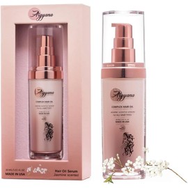 Suero para el Crecimiento del Cabello (30ml) - Fórmula Anti-Frizz y Engrosadora con Vitamina E y Aceite de Almendra Aroma a Jazmín Cuidado del Cabello para Mujeres
