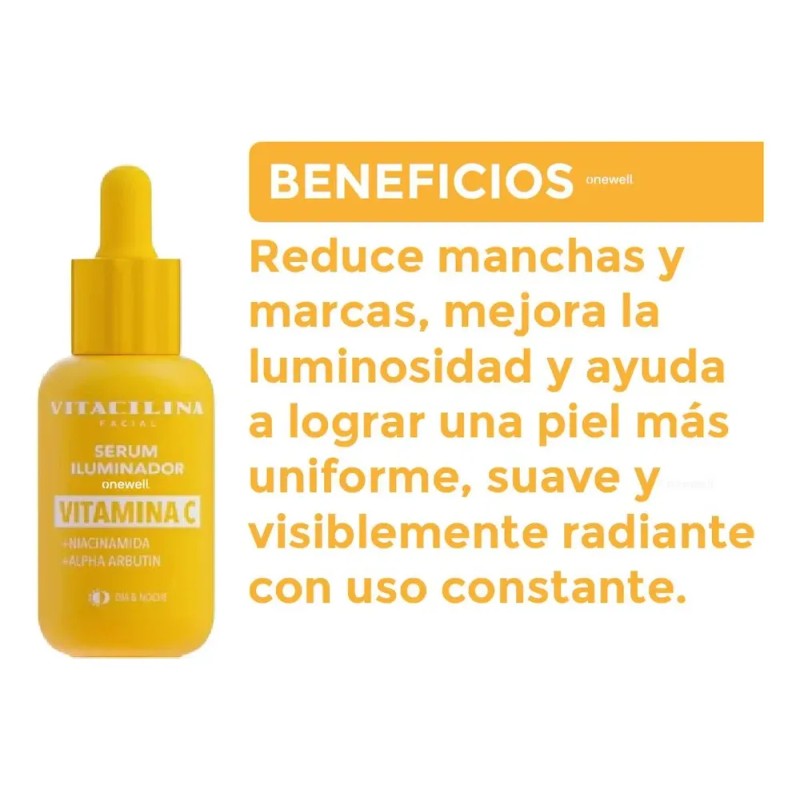 Kit Facial Anti-manchas Aclarador Vitacilina Sérum + Crema
