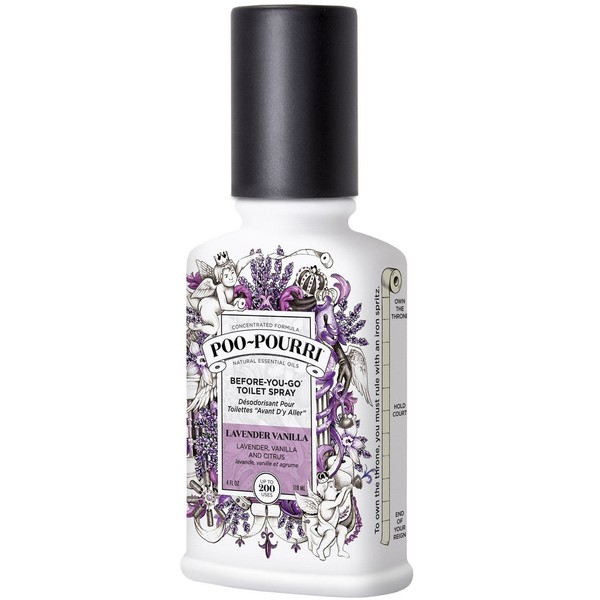 Poo-Pourri Before-You-Go Toilet Spray Lavender Vanilla, 118 ml