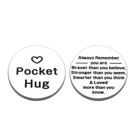 STVK Teen Girls Graduation Gift for 18 Year Old Boys Stress Anxiety Relief Items Pocket Hug Token for Kids, Gift from Mom Inspirational Encouragement Gift for Women Men