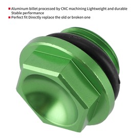 Oil Screw Cover, Motorcycle Oil Filler Cap Screw Cover Fits KX250 / KX250F / KX450F / KLX450R
