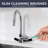 KMOSENIA Hard Bristle Corner Cleaning Brush - Cleaning Brushes for