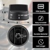 Suireh PA010034 Cooktop Burner Knob for Viking Gas Range,9mm/0.35 inch