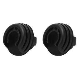 2 Sets Fuel Tank Filler Door Latch 5481704 OE Standard ABS Black Replacement for Equinox