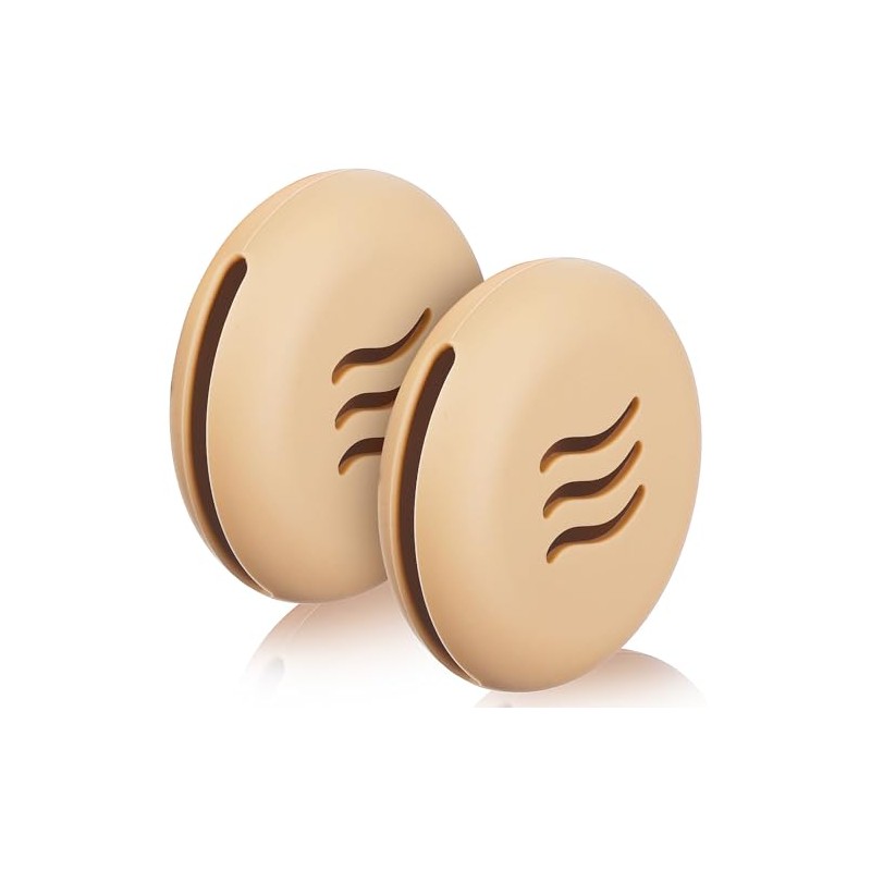 Soporte Ventilación para Esponjas de Maquillaje 2 Piezas de Silicona