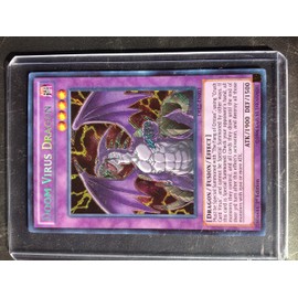 YU-GI-OH! - Doom Virus Dragon (DRL2-EN003) - Dragons of Legend 2 - 1st Edition - Secret Rare