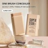 Base De Maquillaje, Corrector Y Contorno En Barra + Pincel