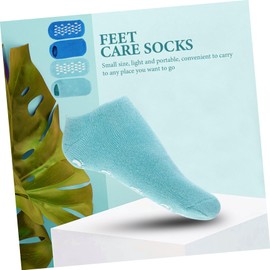 Ipetboom 2 Pairs Gel Socks Essential Oil Moisturizing Socks Feet Moisturizer Socks Feet Socks Moisturizing Feet Socks My Cart Items Feet Care Socks Miss Cotton Yarn Spa Commodity