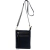 Bveyzi Women's Small Crossbody Purse Multi-Pocket Lightweight Crossover Travel Bag