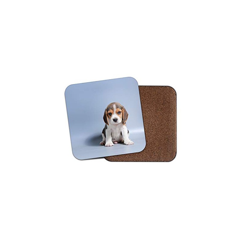 Cute Dog Beagle Puppy Coaster #12486