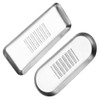 Ciieeo 2pcs Stainless Steel Ginger Grater Premium Kitchen Tool for