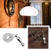 ECSiNG 2 Pieces Lightweight Pull Chain Pull Cord Weight Handle