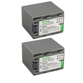 Kastar 2-Pack Battery NP-FP90 / NP-FP91Replacement for Sony DCR-HC22, DCR-HC23, DCR-HC24, DCR-HC26, DCR-HC28, DCR-HC30, DCR-HC32, DCR-HC33, DCR-HC35, DCR-HC36, DCR-HC39 Camera