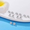 Earring Backs for Studs, Moconar 12PCS 925 Sterling Silver Earring
