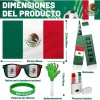 Kit Fiesta Mundial México 2026: Bandera, Bufanda, Gafas, Pintura y