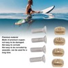 4 Sets Surfboard Screw Plate Copper Seawater Erosion Resistant Fins
