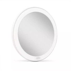 Zadro Lighted Compact Mirror with 3X Magnification & Rechargeable Battery