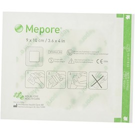 Mepore 670900 Verbände, 10 cm x 9 cm (50-er pack)