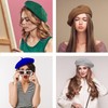 Jolbndcv 6 PCS Beret Hat French Beanie Hat Outdoor Hat