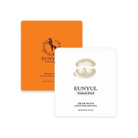 Meoncell EUNYUL Edition Mask Pack 60 sheets (30 horse oil + 30 pearls) NONE / 메온셀 EUNYUL 에디션 마스크팩 60매 (마유 30매+진주 30매) NONE