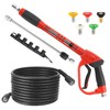 Tool Daily Pressure Washer Gun and Hose Kit, 25 FT