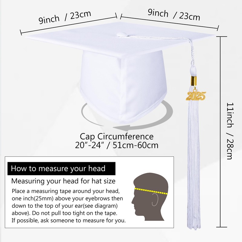 GraduationMall Graduation Hat Student Hat Adult Graduation Hat 2022 Year