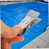 Abaodam 30pcs Windproof Stainless Steel Pool Cover Clips Durable Winter