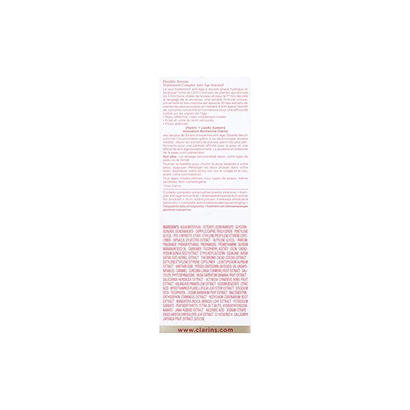 CLARINS - – Double Serum Complete Age Control Concentrate 50