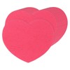 MECCANIXITY 100 Pcs Heart Cutouts, 3 x 2.5 Inch Cut-Outs