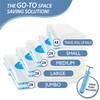 12 Pack Vacuum Storage Bags, Space Saver Vacuum Storage Bags,