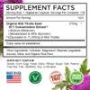 FarmHaven USDA Organic Milk Thistle Capsules | 30X Concentrated Seed