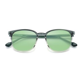 GLEASANNA Sleep Glasses for 99.9% Blue Light Glasses Dual AR Coatings Green Lens for Computer Gaming Reduce Eyestrain