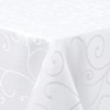 Homaxy Table Cloth Rectangular 130x200 cm, Washable Polyester Jacquard Tablecloth,