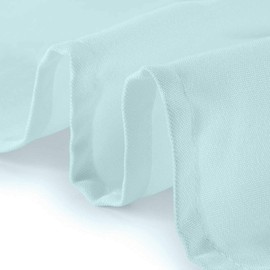 WedDecor 20 Inch Cotton Polyester Table Napkin for Home, Hotel, Dinning, Wedding, Banquet, Party, Events, Hemmed Edges Lightweight & Machine Washable (10pcs, Blue#1)