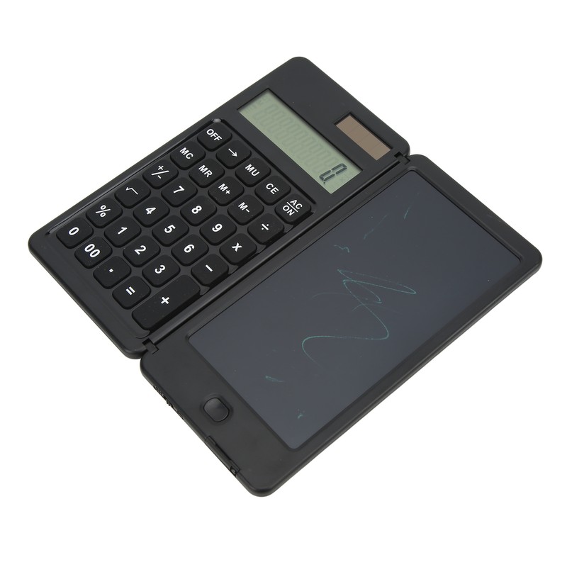 Calculator Notepad 10 Digit Display Dual Power Drive 128g Multifunction